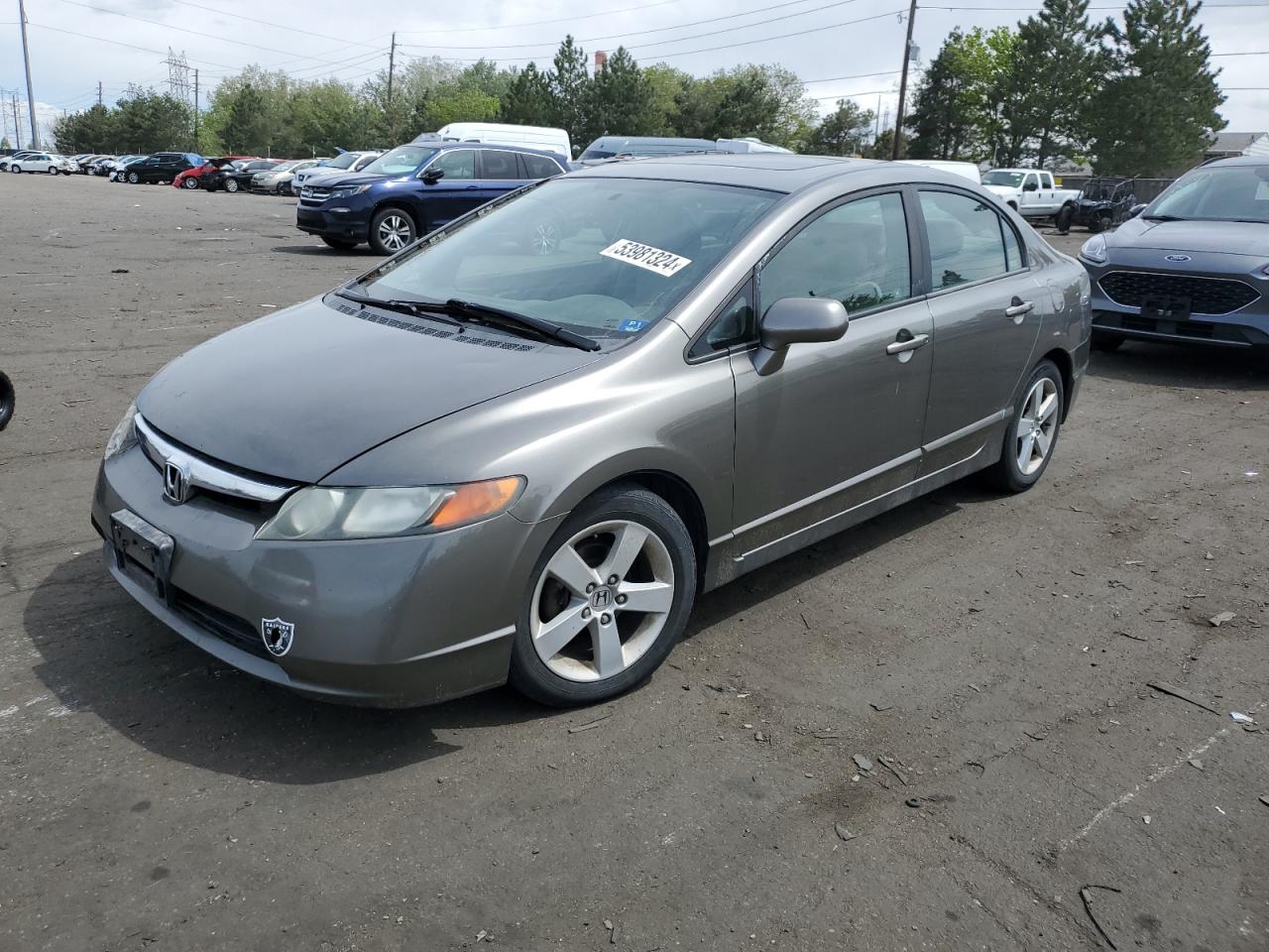 1HGFA16807L002464 2007 Honda Civic Ex