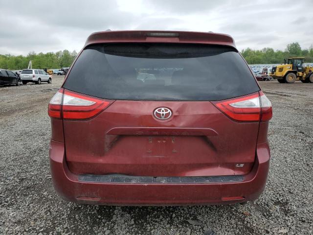 2017 Toyota Sienna Le VIN: 5TDKZ3DC2HS823512 Lot: 53580804