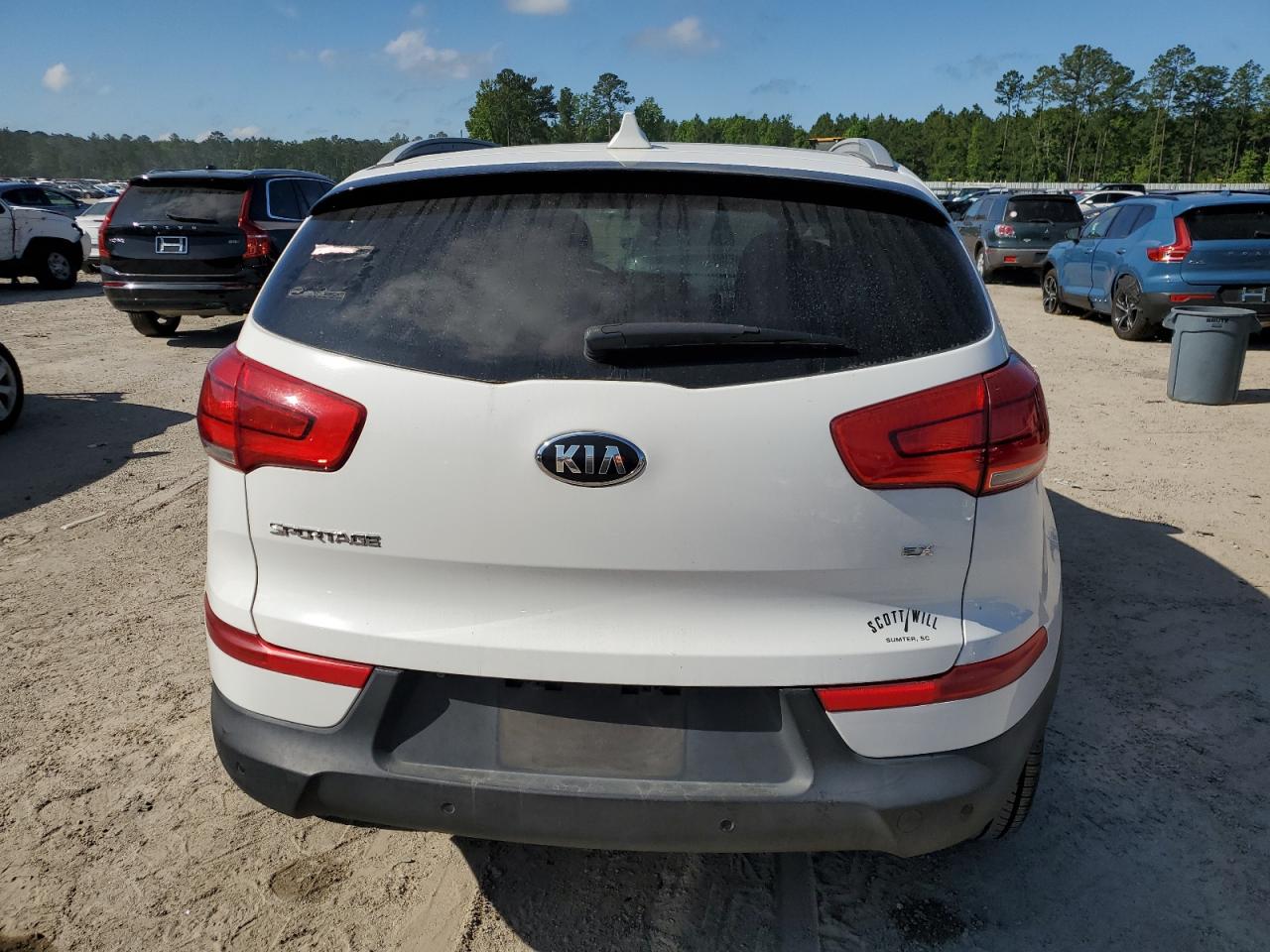 2016 Kia Sportage Ex vin: KNDPC3AC5G7876547