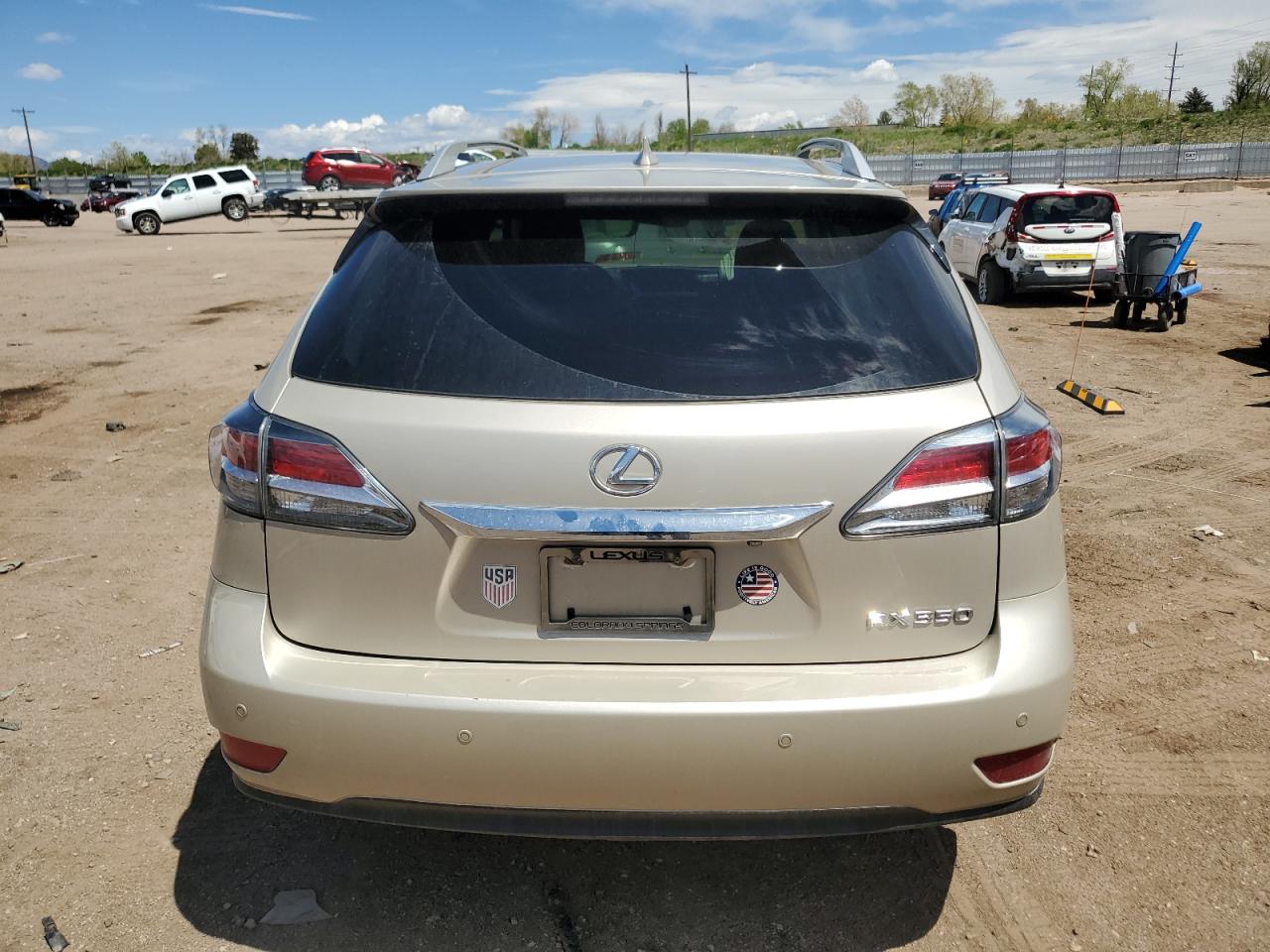 2T2BK1BA6FC318746 2015 Lexus Rx 350 Base