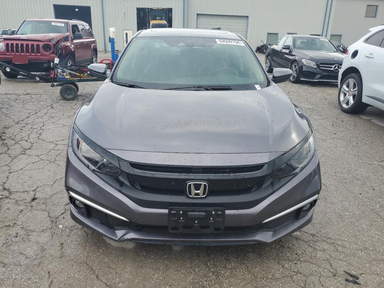 Lot #2826675915 2020 HONDA CIVIC EX