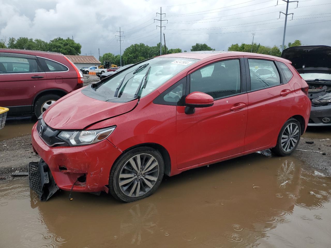 3HGGK5H86FM711371 2015 Honda Fit Ex