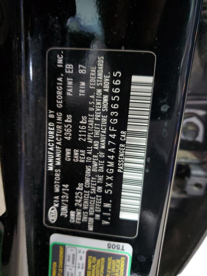 5XXGM4A74FG365665 2015 Kia Optima Lx