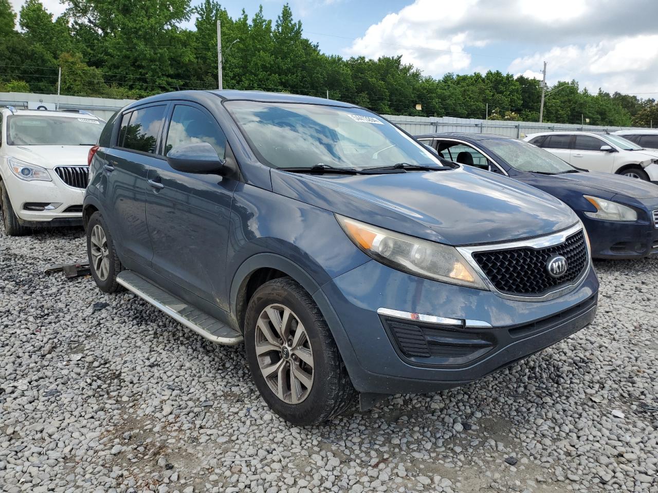 2015 Kia Sportage Lx vin: KNDPB3AC5F7738041