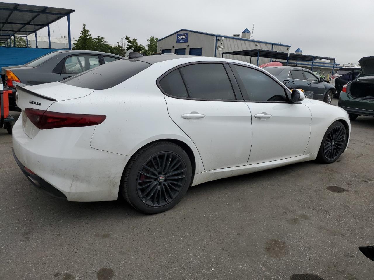 ZARFAECN3J7576434 2018 Alfa Romeo Giulia Ti