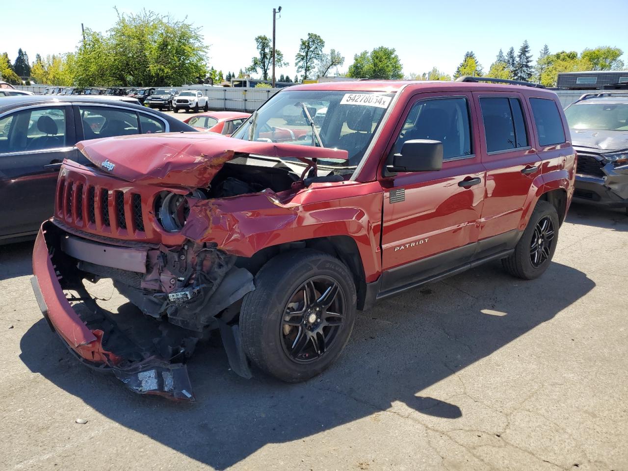 1C4NJPBB4ED604208 2014 Jeep Patriot Sport