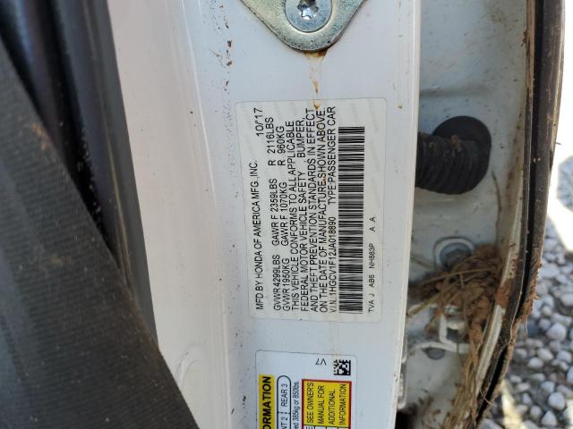 2018 HONDA ACCORD LX - 1HGCV1F12JA018890