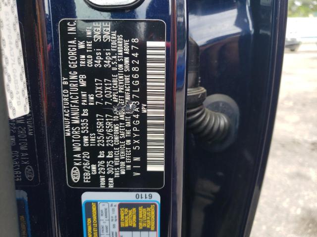 2020 KIA SORENTO L - 5XYPG4A37LG682478