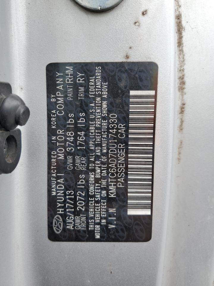 KMHTC6AD7DU174330 2013 Hyundai Veloster