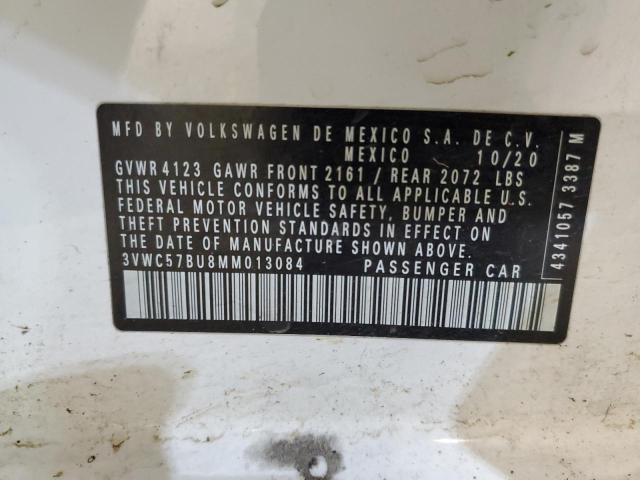 2021 VOLKSWAGEN JETTA S - 3VWC57BU8MM013084