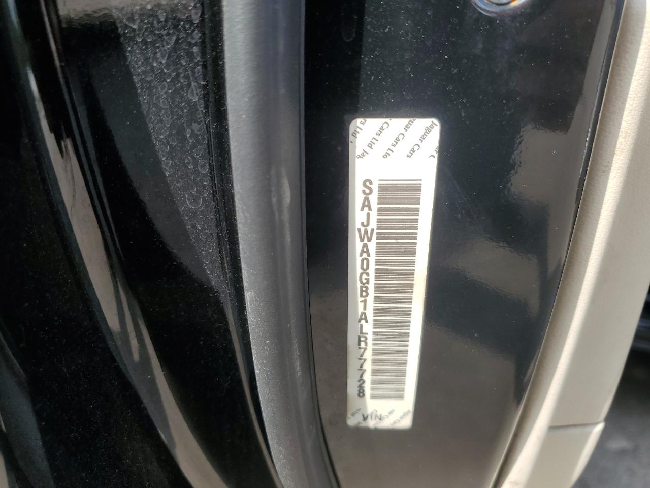 SAJWA0GB1ALR77728 2010 Jaguar Xf Premium