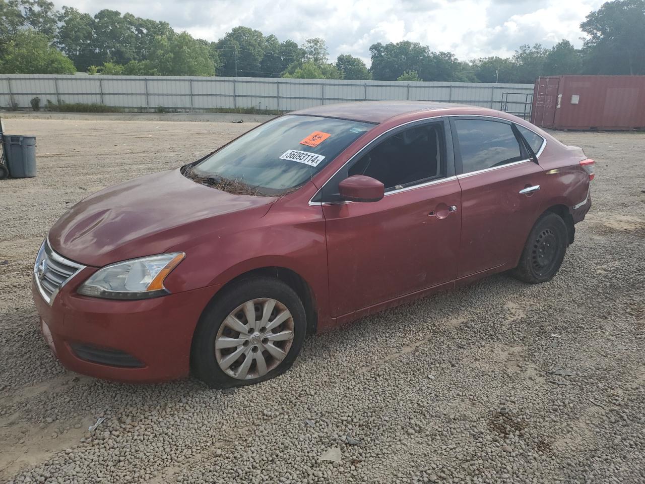 2015 Nissan Sentra S vin: 3N1AB7AP0FY267420