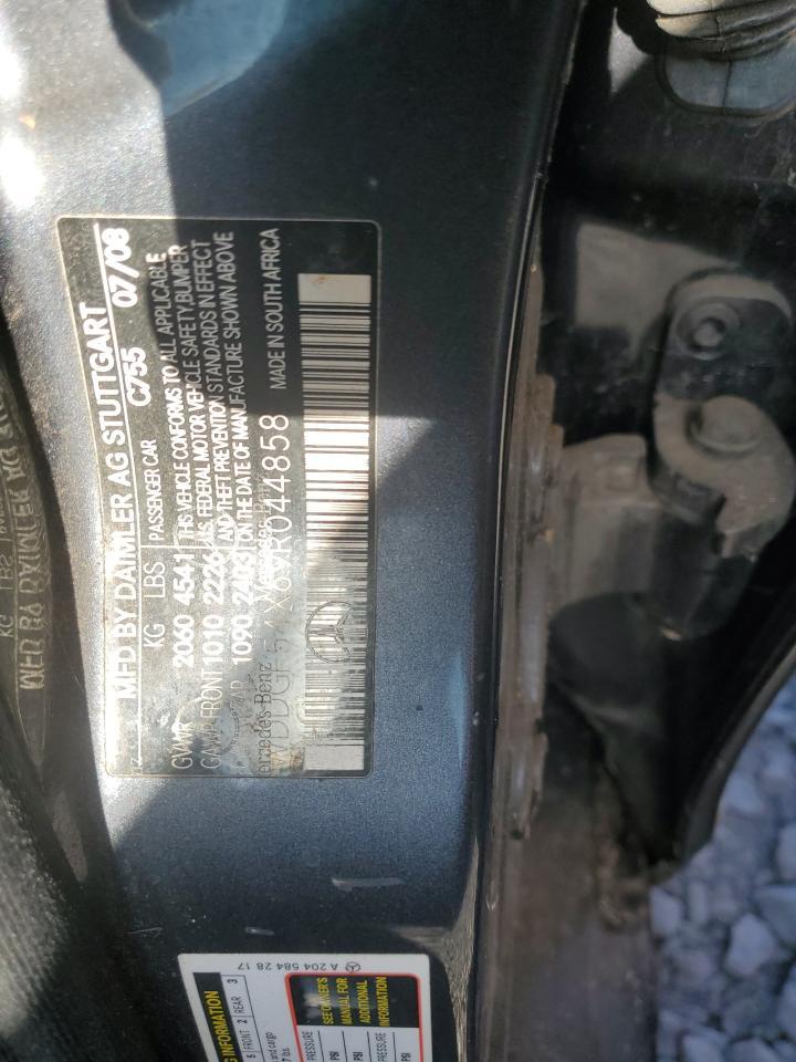 WDDGF54X69R044858 2009 Mercedes-Benz C 300