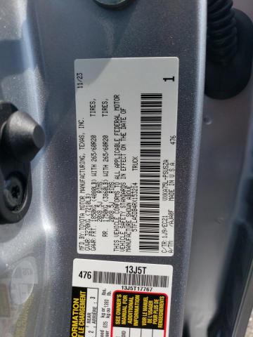 2024 Toyota Tundra Crewmax Sr VIN: 5TFLA5DB4RX153214 Lot: 57094364