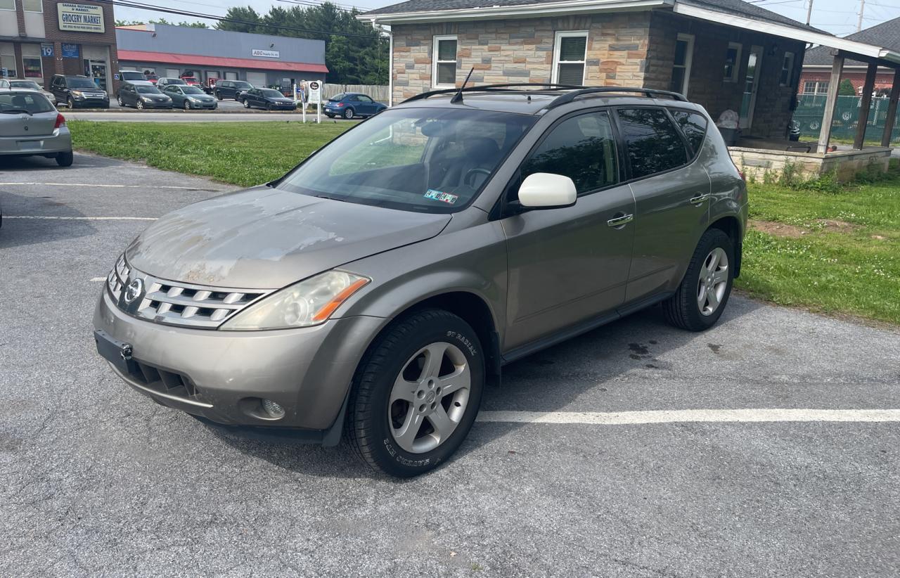 JN8AZ08W24W324836 2004 Nissan Murano Sl