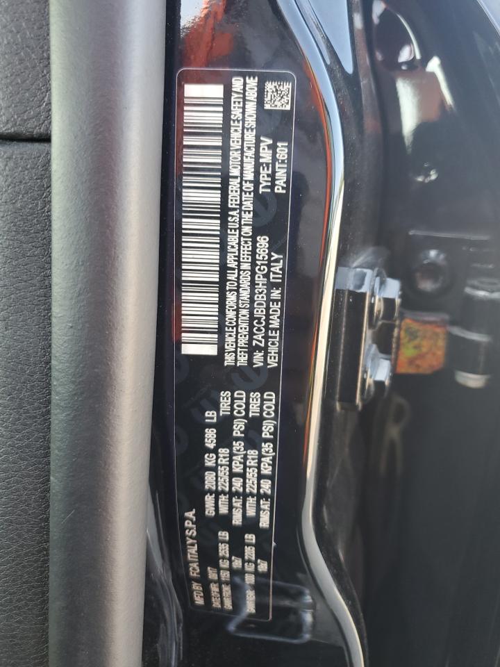 ZACCJBDB3HPG15696 2017 Jeep Renegade Limited