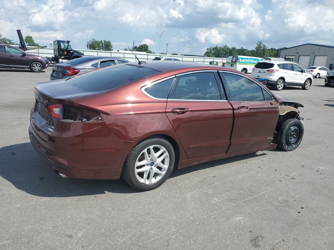 3FA6P0HD3GR122879 2016 Ford Fusion Se