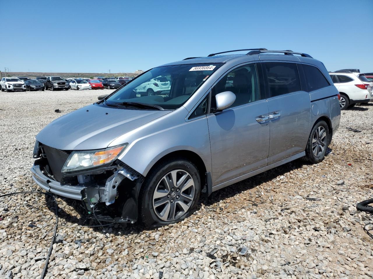 Lot #2811171750 2016 HONDA ODYSSEY TO