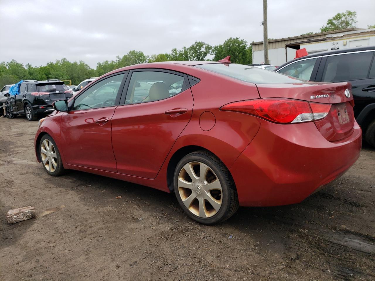 KMHDH4AE7CU473303 2012 Hyundai Elantra Gls