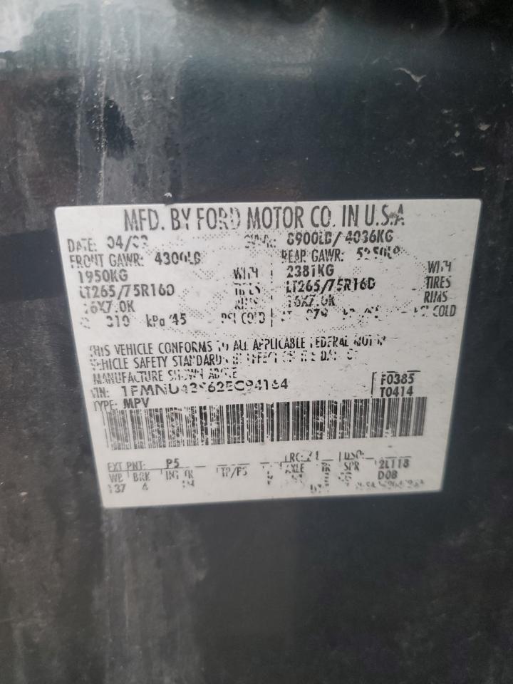 1FMNU43S62EC94164 2002 Ford Excursion Limited