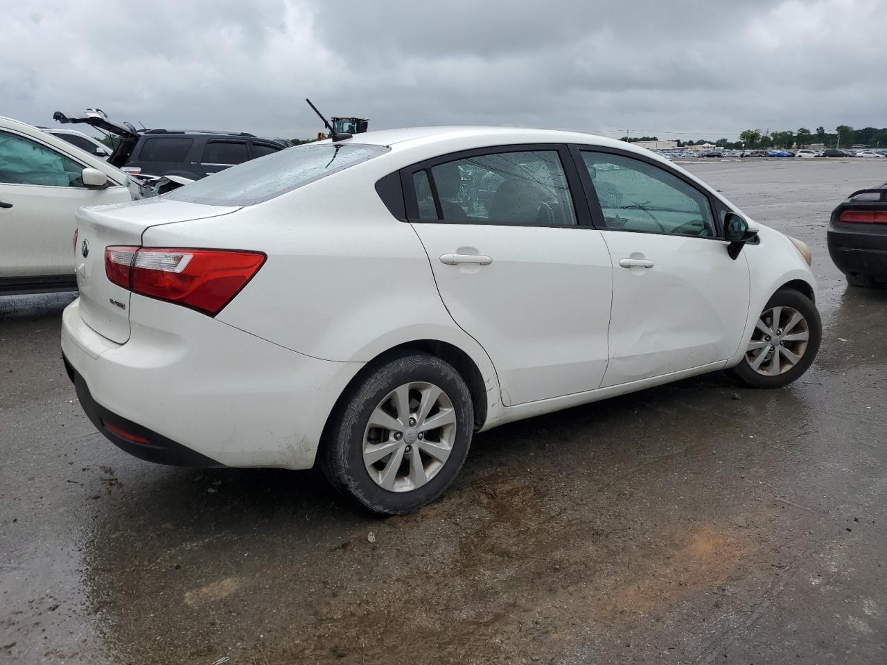 KNADN4A32E6418421 2014 Kia Rio Ex