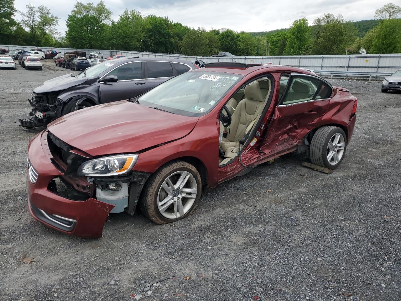 YV1612TB2F1317338 2015 Volvo S60 Premier