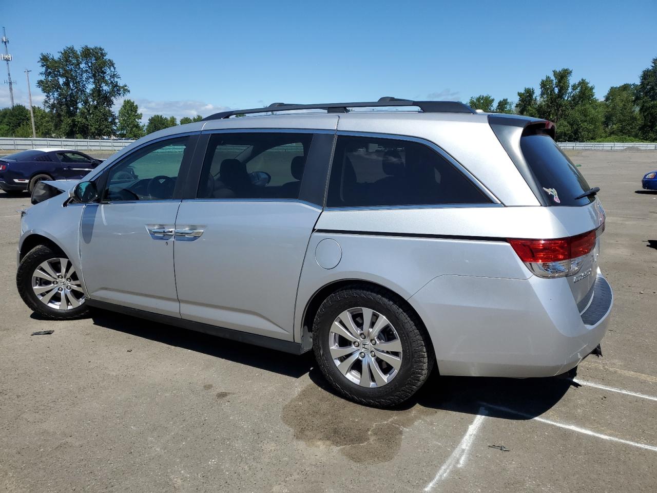 5FNRL5H62EB075196 2014 Honda Odyssey Exl