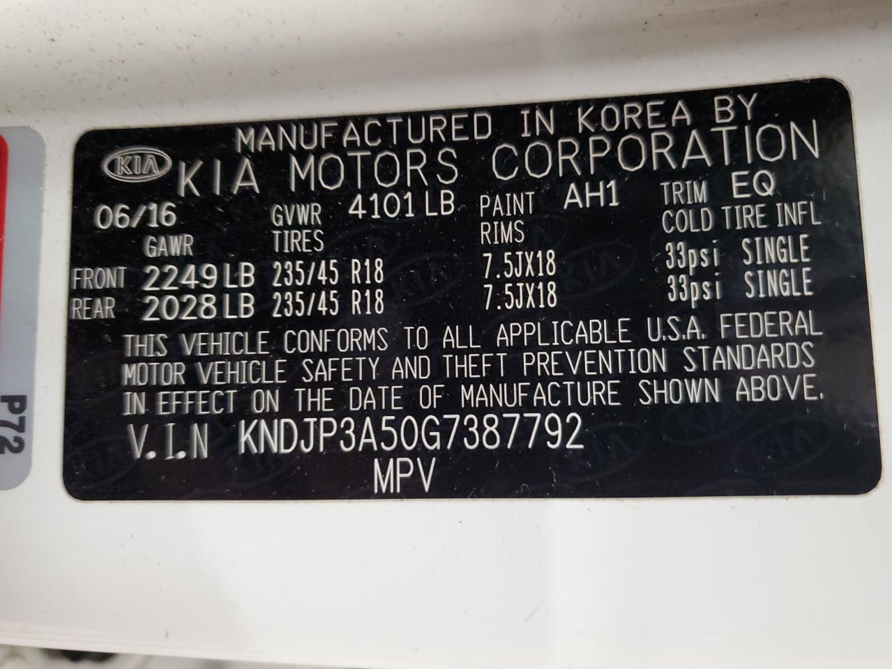 KNDJP3A50G7387792 2016 Kia Soul +