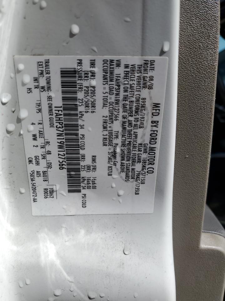 1FAHP37N19W127566 2009 Ford Focus Sel