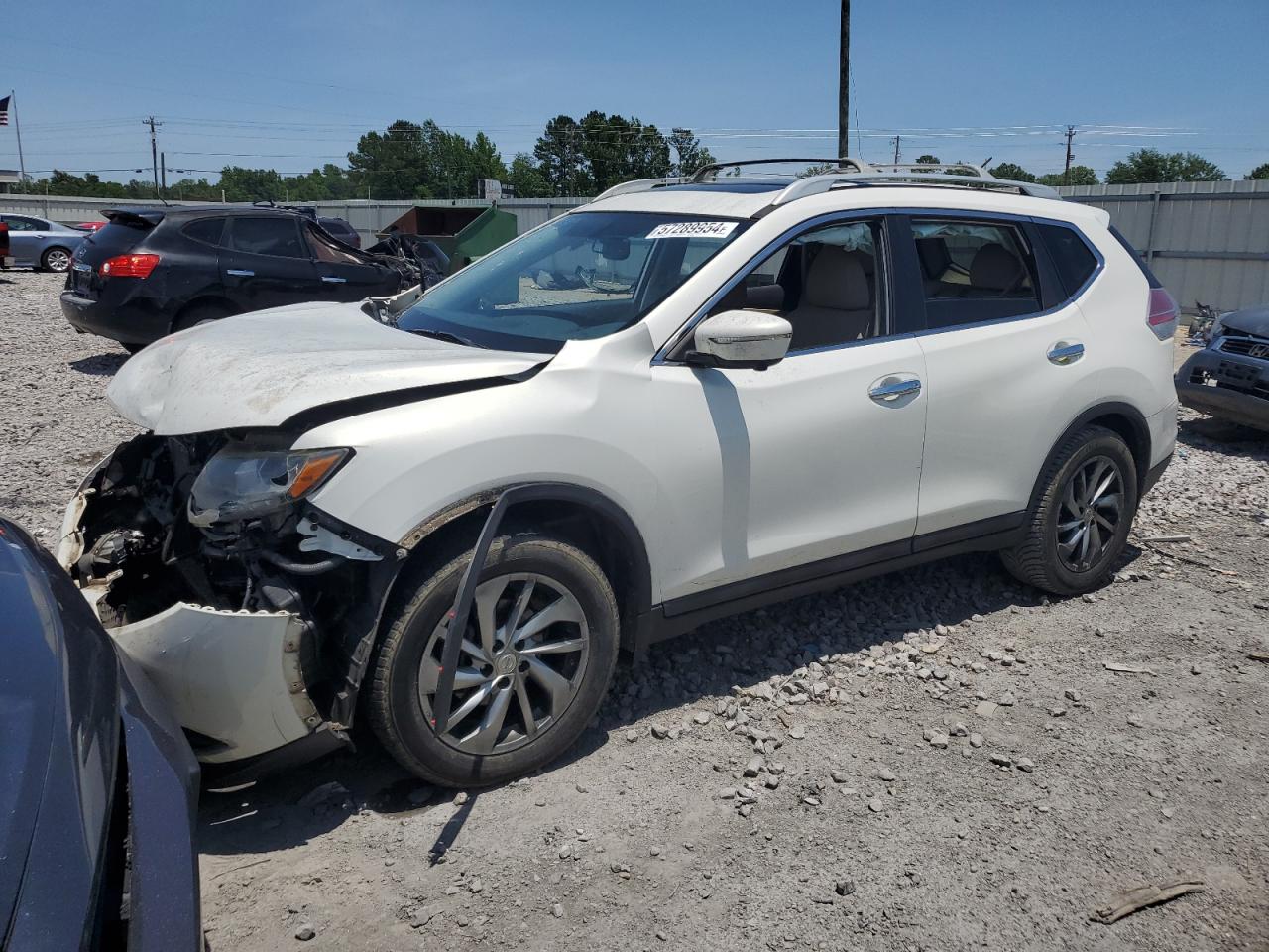 2014 Nissan Rogue S vin: 5N1AT2MT1EC848868