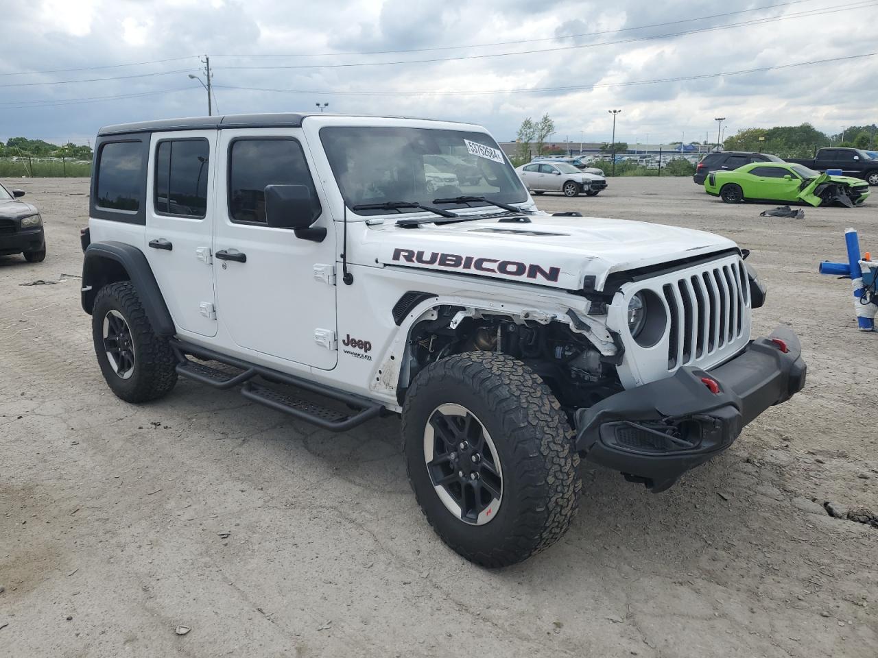 2021 Jeep Wrangler Unlimited Rubicon vin: 1C4HJXFG8MW597219