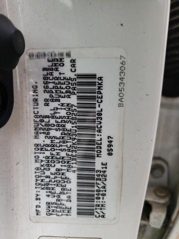 2003 Toyota Camry Le VIN: 4T1BE32K93U158257 Lot: 56369504