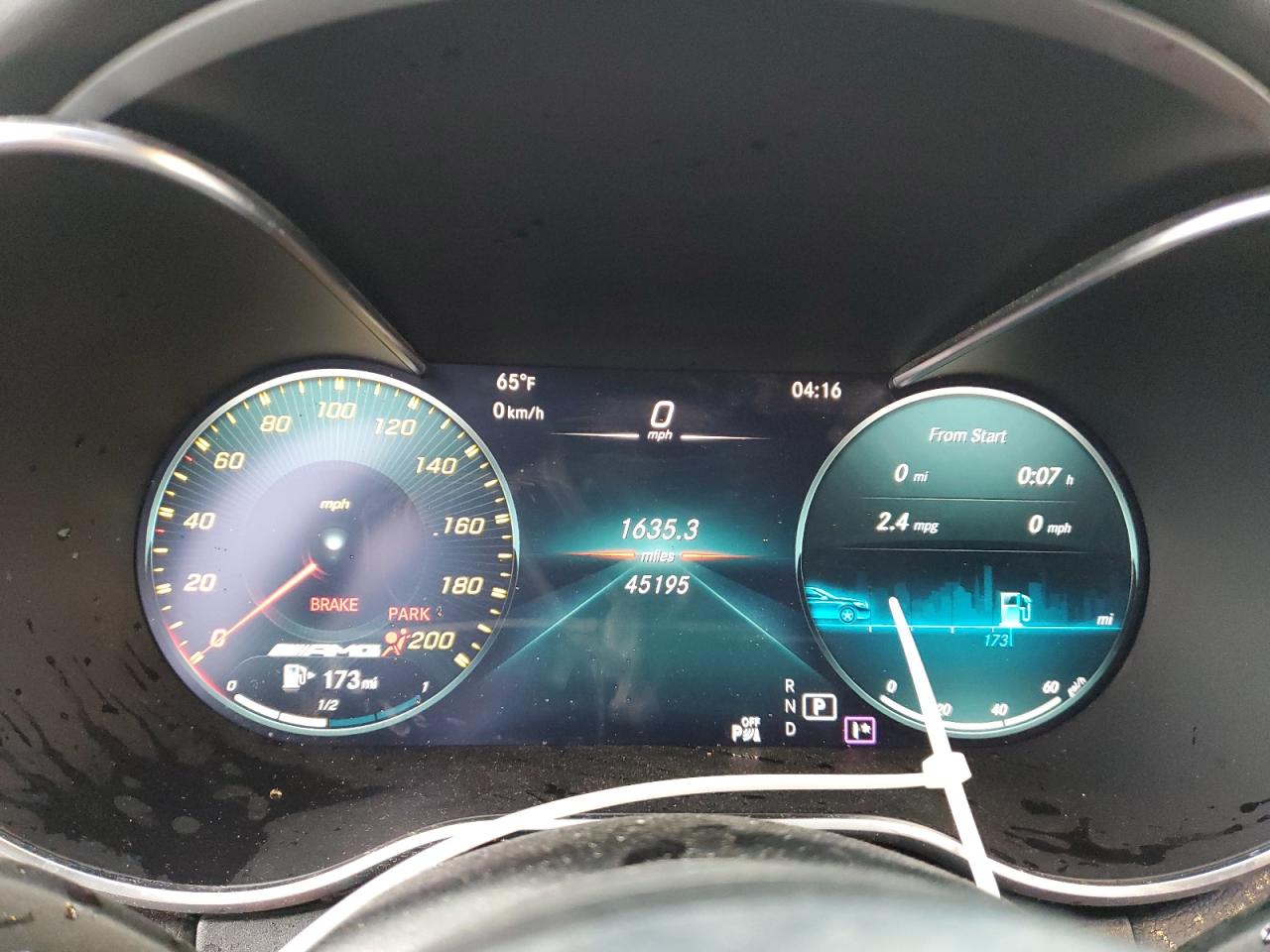 WDDWK8HB3LF953625 2020 Mercedes-Benz C 63 Amg-S