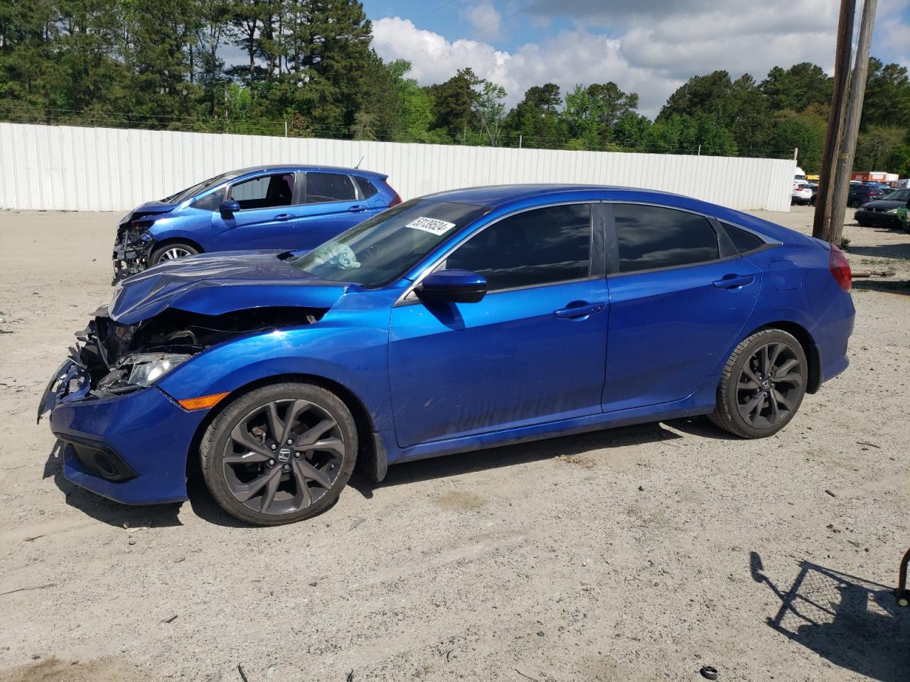 2HGFC2F88KH516939 2019 Honda Civic Sport