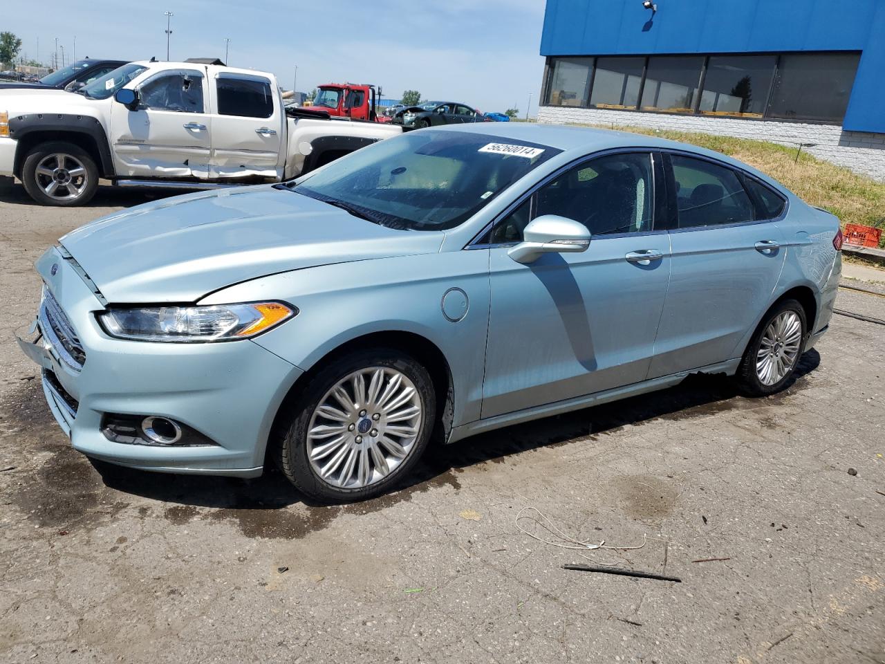 2013 Ford Fusion Titanium Phev vin: 3FA6P0SU4DR373494