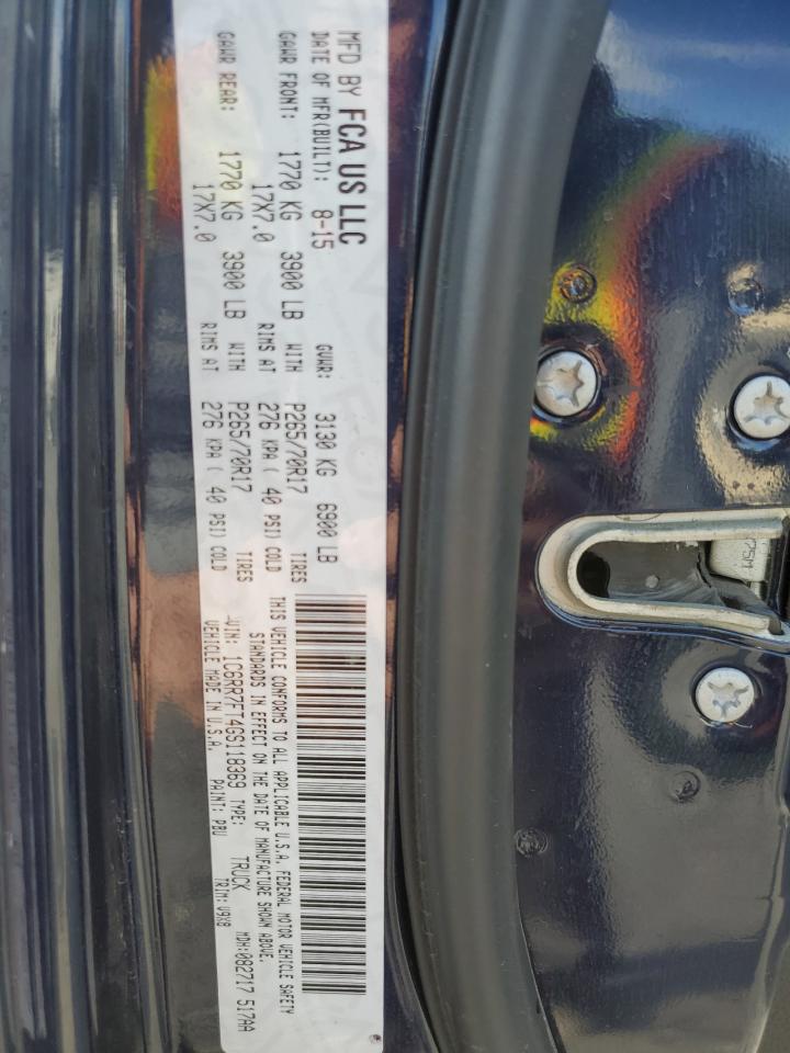 1C6RR7FT4GS118369 2016 Ram 1500 St