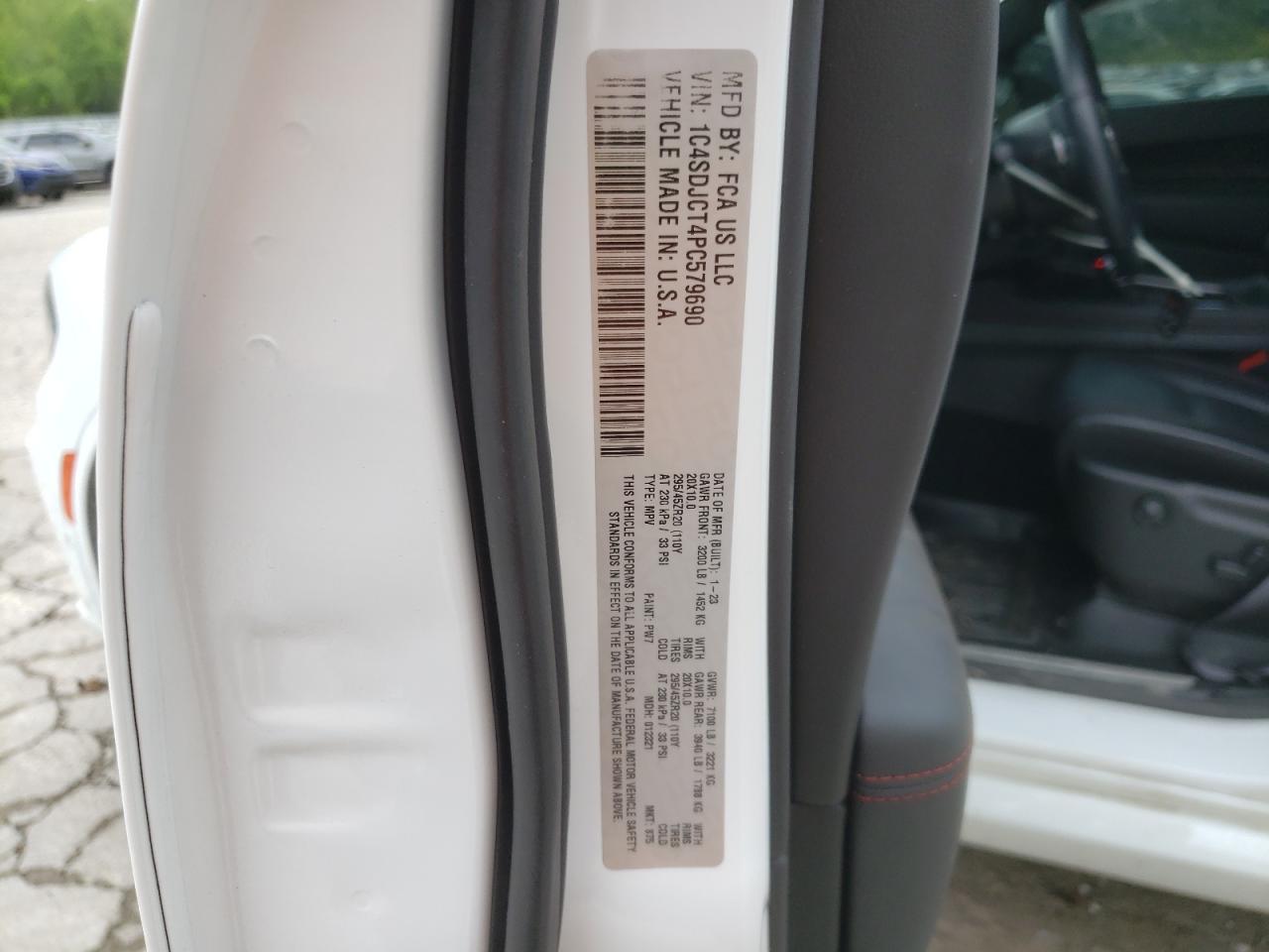 1C4SDJCT4PC579690 2023 Dodge Durango R/T