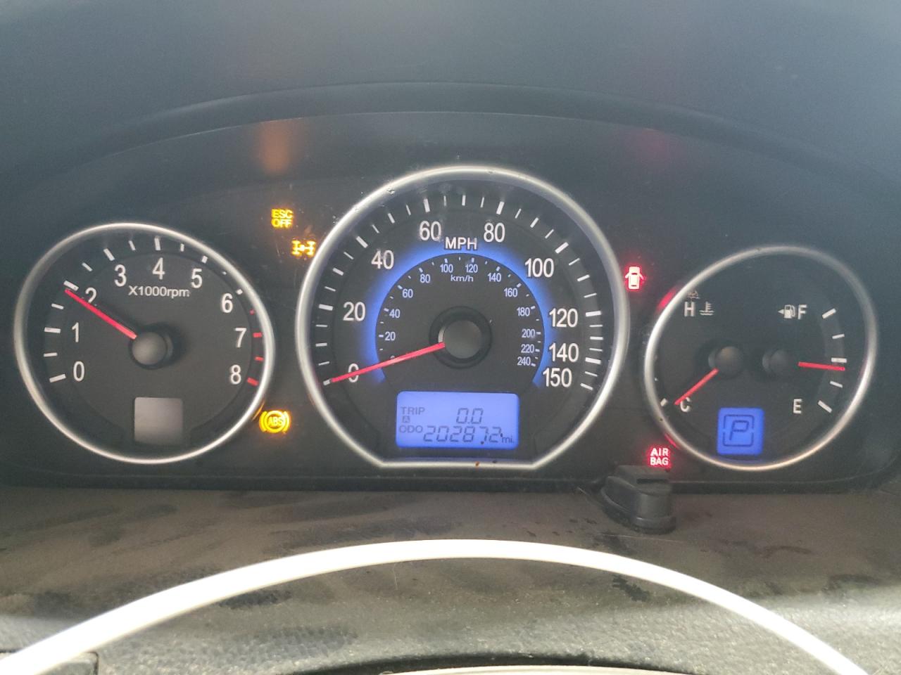KM8NU73C88U053392 2008 Hyundai Veracruz Gls