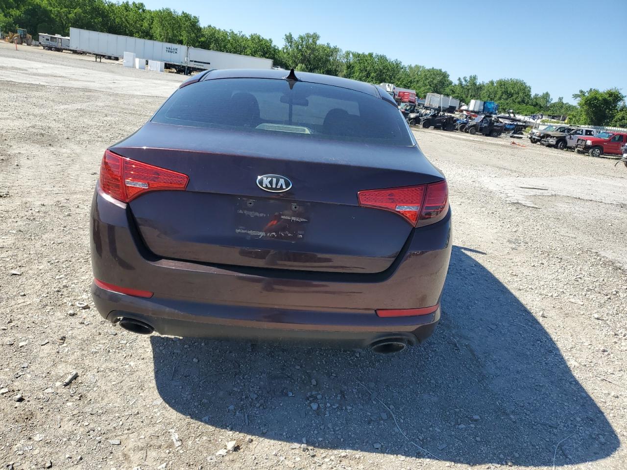 2013 Kia Optima Lx vin: 5XXGM4A72DG133935