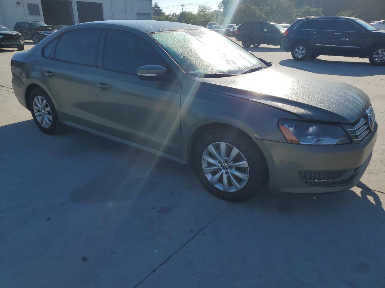 2012 Volkswagen Passat S vin: 1VWAP7A33CC109506