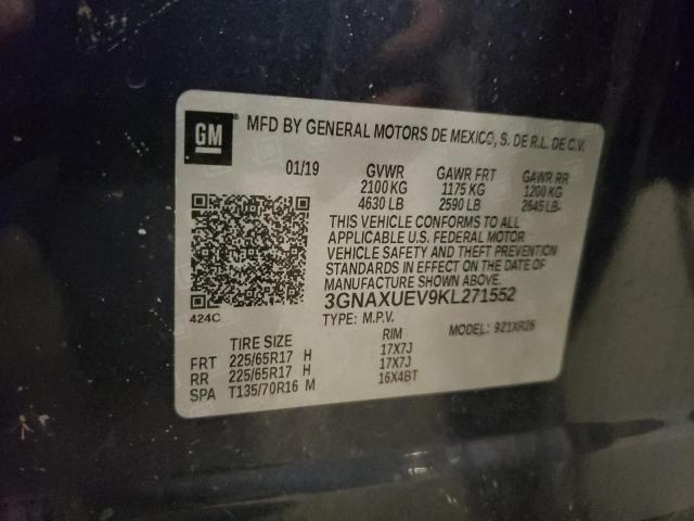 3GNAXUEV9KL271552 2019 CHEVROLET EQUINOX - Image 13