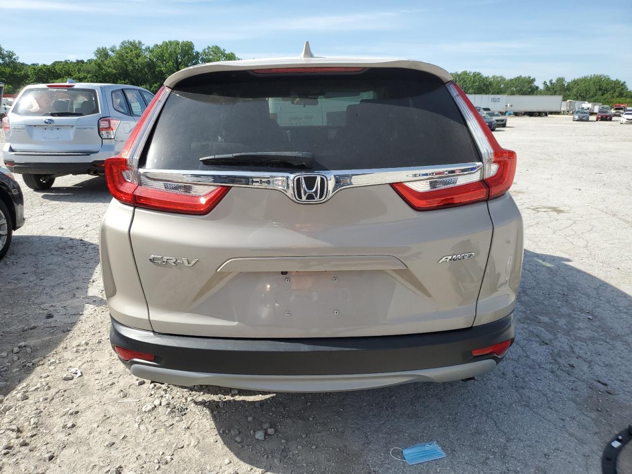 2018 Honda Cr-V Ex vin: 5J6RW2H51JL011259