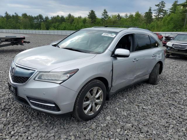 VIN 5FRYD4H82EB033162 2014 Acura MDX, Advance no.1