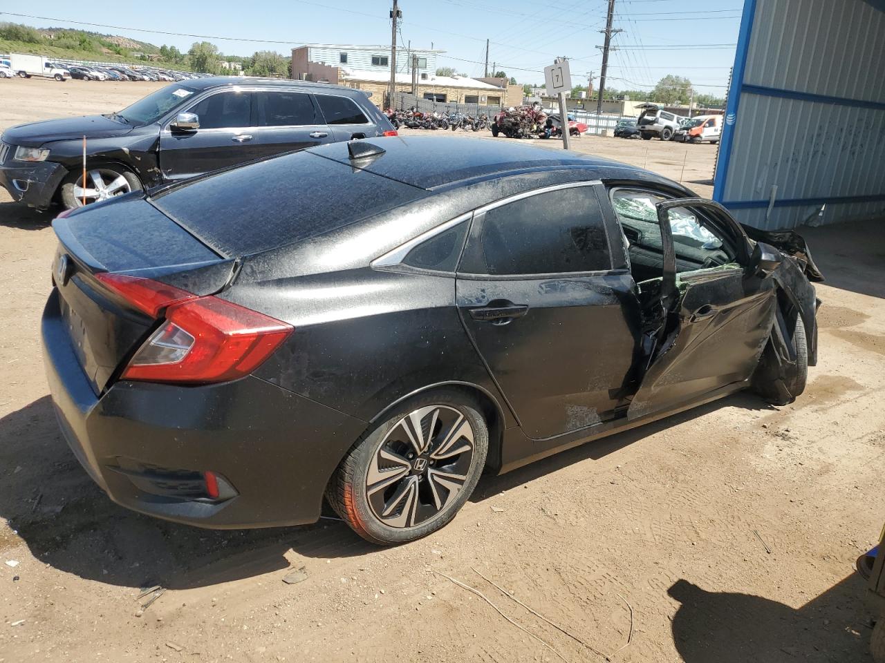 2018 Honda Civic Ex vin: JHMFC1F35JX037688