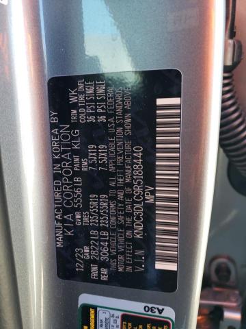 VIN KNDC3DLC9R5188440 2024 KIA EV6 LIGHT no.12