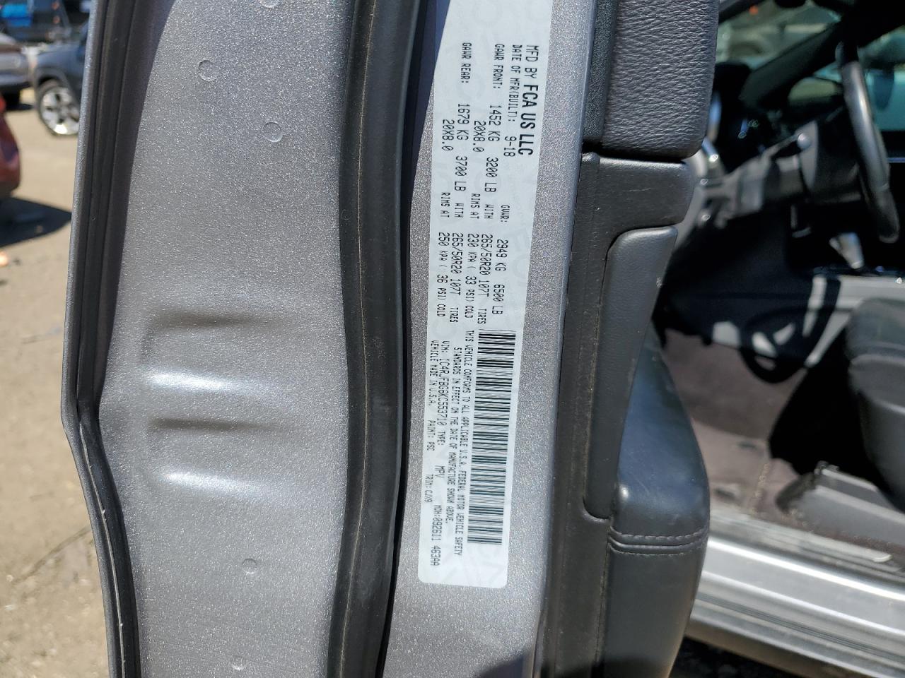 1C4RJFBG6KC553710 2019 Jeep Grand Cherokee Limited