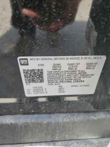 2022 GMC Terrain Slt VIN: 3GKALPEV5NL108394 Lot: 55100084