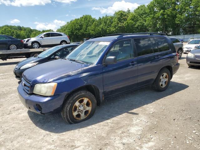 JTEGD21A610004489 | 2001 Toyota highlander