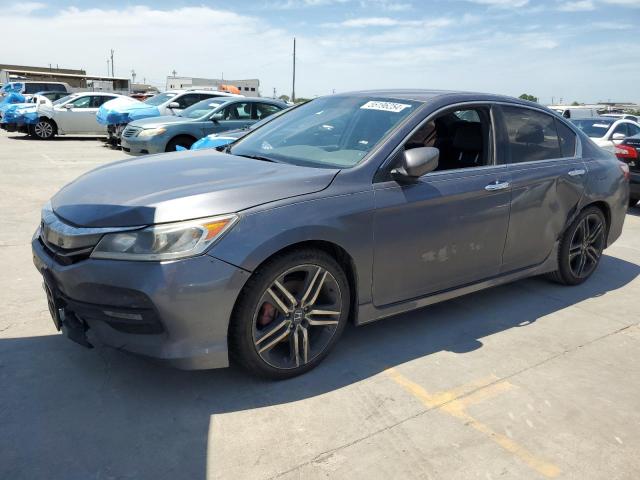 Vin: 1hgcr2f52ga033606, lot: 55196254, honda accord sport 20161