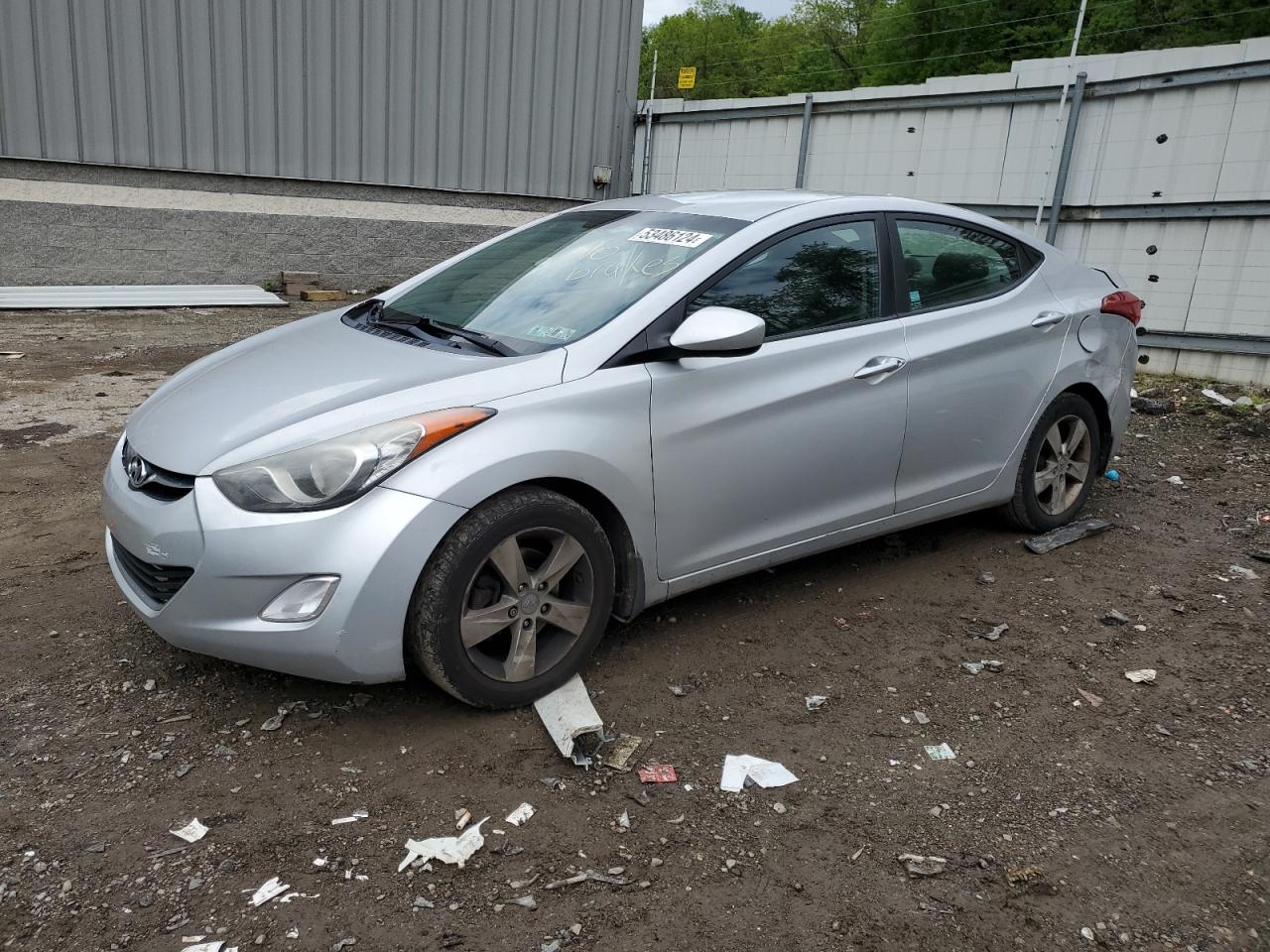 KMHDH4AE2DU675662 2013 Hyundai Elantra Gls